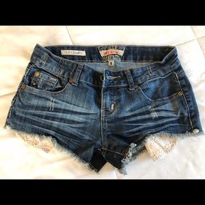 Jean shorts
